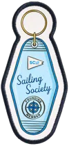 Stoney Clover Lane Sailing Society Key Chain Patch