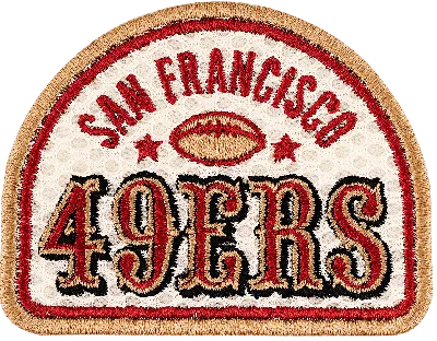 Stoney Clover Lane San Francisco 49ers Patch In Multi