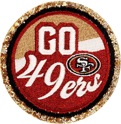 Stoney Clover Lane San Francisco 49ers Patch In Red