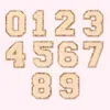 Stoney Clover Lane Sand Glitter Varsity Number Patch