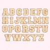 Stoney Clover Lane Sand Mini Glitter Varsity Letter Patch