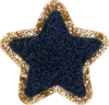 Stoney Clover Lane Sapphire Mini Glitter Varsity Star Patch