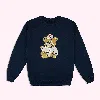Stoney Clover Lane Scl Bear Navy Sweatshirt