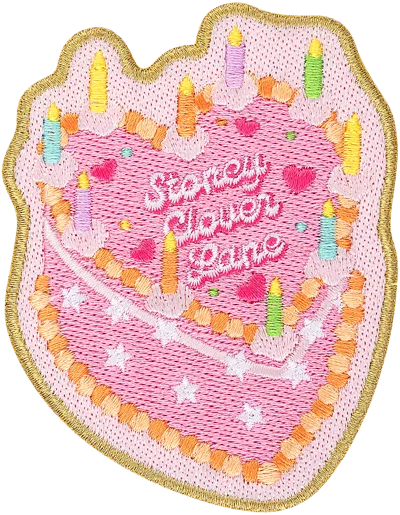 Stoney Clover Lane Scl Birthday Cake Patch In Pink