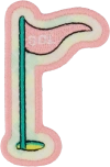 Stoney Clover Lane Scl Golf Flag Patch