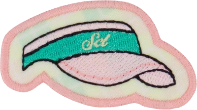Stoney Clover Lane Scl Golf Visor Patch In Pink