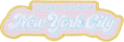 Stoney Clover Lane Scl New York City Patch In Blue