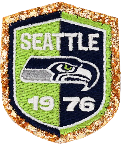 Stoney Clover Lane Seattle Seahawks Patch In Green