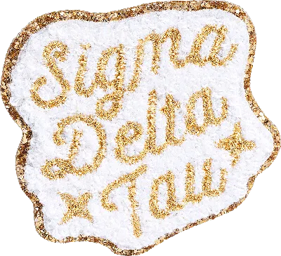 Stoney Clover Lane Sigma Delta Tau Sticker Patch