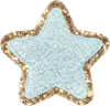 Stoney Clover Lane Sky Glitter Varsity Star Patch