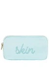 STONEY CLOVER LANE SKY SKIN EMBROIDERED SMALL POUCH