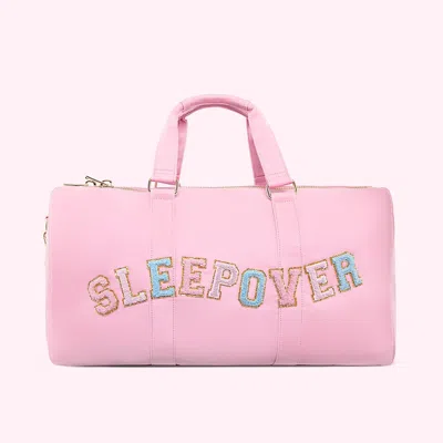 Stoney Clover Lane Sleepover Classic Duffle Bag In Pink