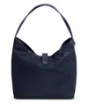 Stoney Clover Lane Slouchy Fall Core Collection Shoulder Bag In Blue