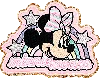 Stoney Clover Lane Small Minnie Mouse Rainbow Patch