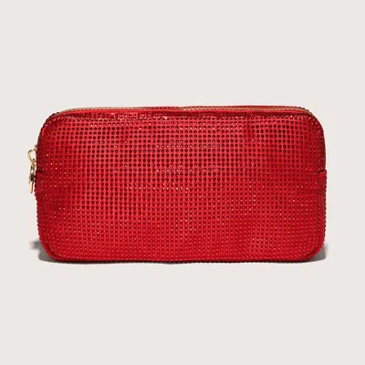Stoney Clover Lane Small Pouch In Red