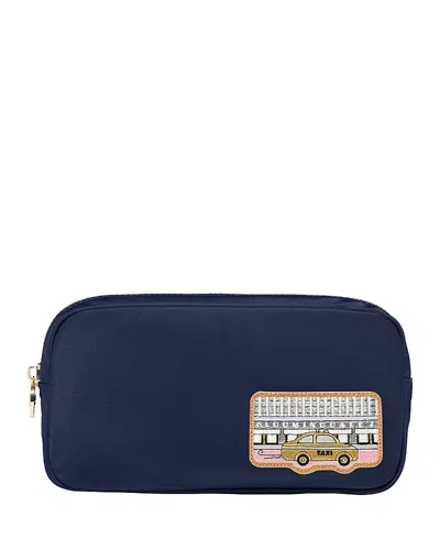 Stoney Clover Lane Small Pouch With Bloomingdale's Nyc Patch - Exclusive In Blue