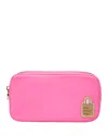Stoney Clover Lane Small Pouch With Little Brown Bag Patch - Exclusive In Bubblegum
