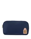Stoney Clover Lane Small Pouch With Little Brown Bag Patch - Exclusive In Blue