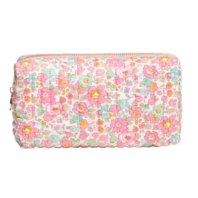 Stoney Clover Lane Small Quilted Pouch Made With Liberty Fabric