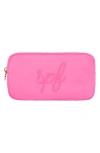 Stoney Clover Lane Small Spf Embroidered Pouch