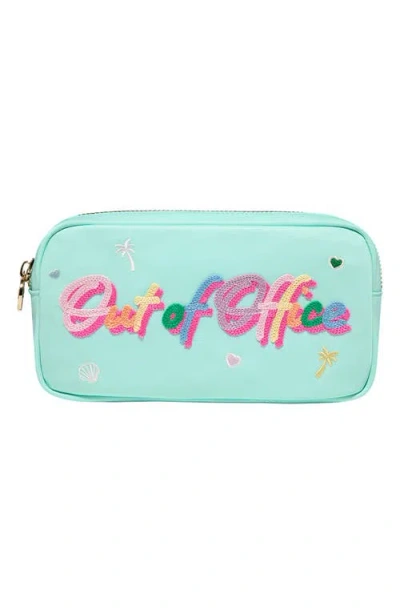 Stoney Clover Lane Small Stuff Embroidered Pouch