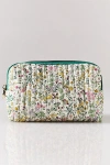 Stoney Clover Lane Small T-seam Quilted Liberty Pouch In Multi