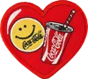 Stoney Clover Lane Smile With Coca-cola Patch