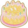 Stoney Clover Lane Smiley Birthday Cake Patch