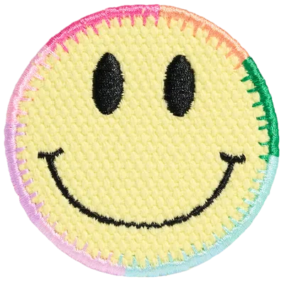 Stoney Clover Lane Smiley Face Patch