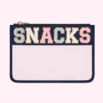 Stoney Clover Lane Snacks Clear Flat Pouch In Multi