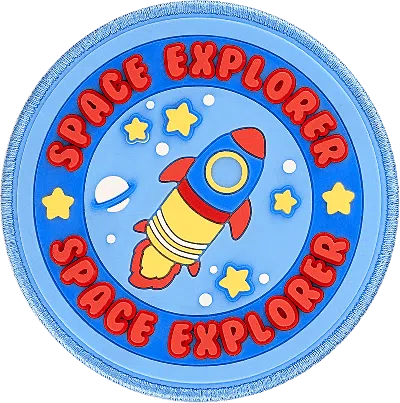 Stoney Clover Lane Space Explorer Patch In Blue