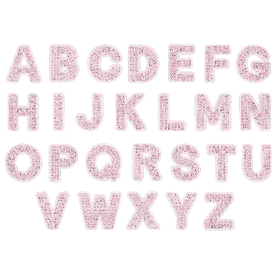 Stoney Clover Lane Sparkle Letter Patch