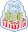 Stoney Clover Lane Stack Of Gifts Patch