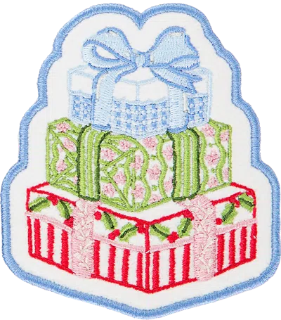 Stoney Clover Lane Stack Of Gifts Patch In Multi
