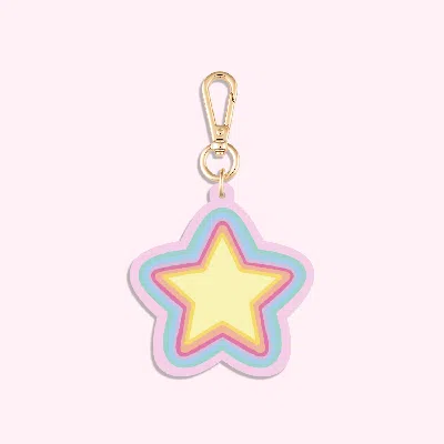 Stoney Clover Lane Star Bag Charm In Blue
