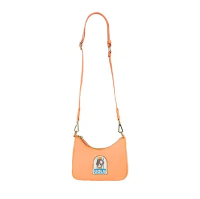 Stoney Clover Lane Stoney Clover Tennessee Volunteers Curved Crossbody Bag In Gold