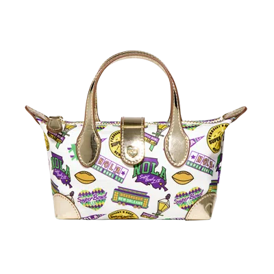 Stoney Clover Lane Super Bowl Pouchette Crossbody Bag