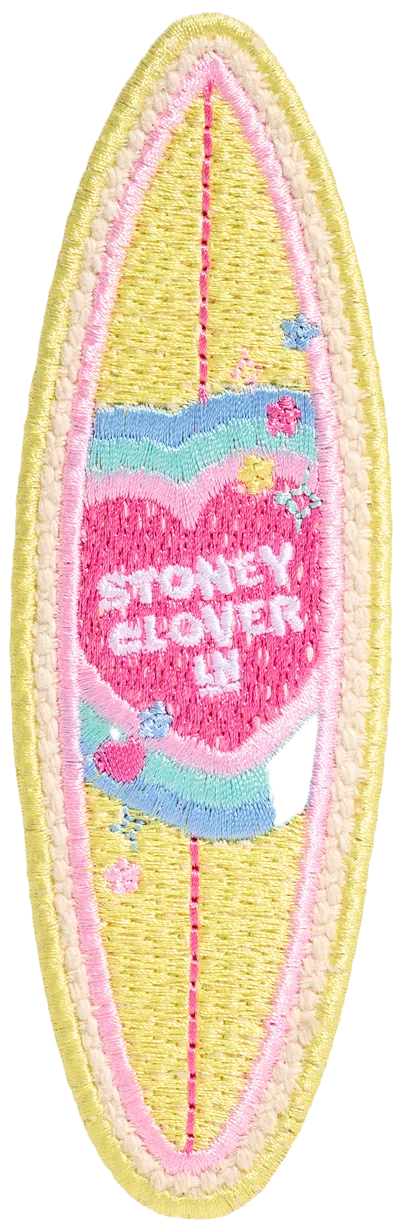 Stoney Clover Lane Surf Board Patch