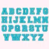 Stoney Clover Lane Surfs Up Mini Glitter Varsity Letter Patch