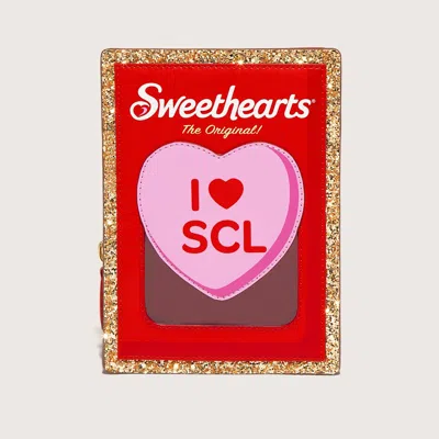Stoney Clover Lane Sweethearts Box Pouch In Red