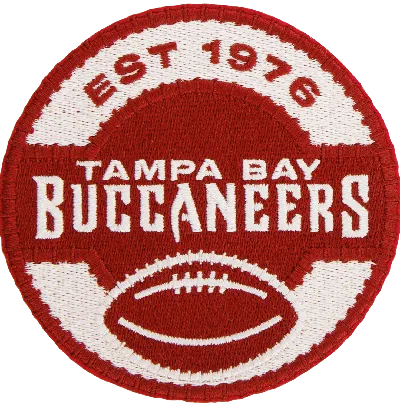 Stoney Clover Lane Tampa Bay Buccaneers Patch In Red
