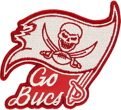 Stoney Clover Lane Tampa Bay Buccaneers Patch In Red
