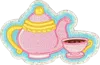 Stoney Clover Lane Tea Set Patch