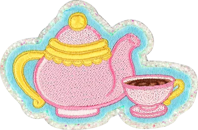 Stoney Clover Lane Tea Set Patch In Pink