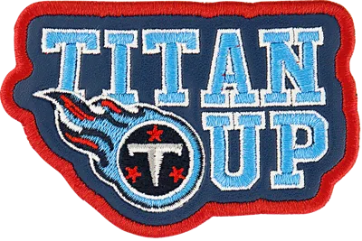 Stoney Clover Lane Tennessee Titans Patch In Blue