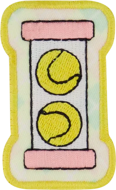 Stoney Clover Lane Tennis Ball Canister Patch In Multi