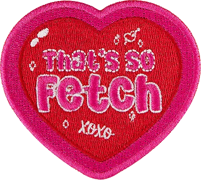 Stoney Clover Lane "that's So Fetch" Patch In Pattern
