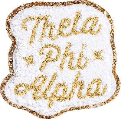 Stoney Clover Lane Theta Phi Alpha Sticker Patch
