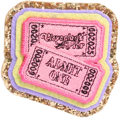 Stoney Clover Lane Ticket Patch