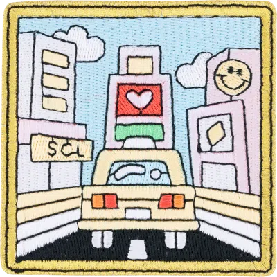 Stoney Clover Lane Time Square Patch In Multi